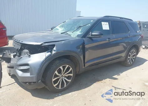2021 Ford Explorer St из США, поврежденный, VIN 1FM5K8GC6MGB12275